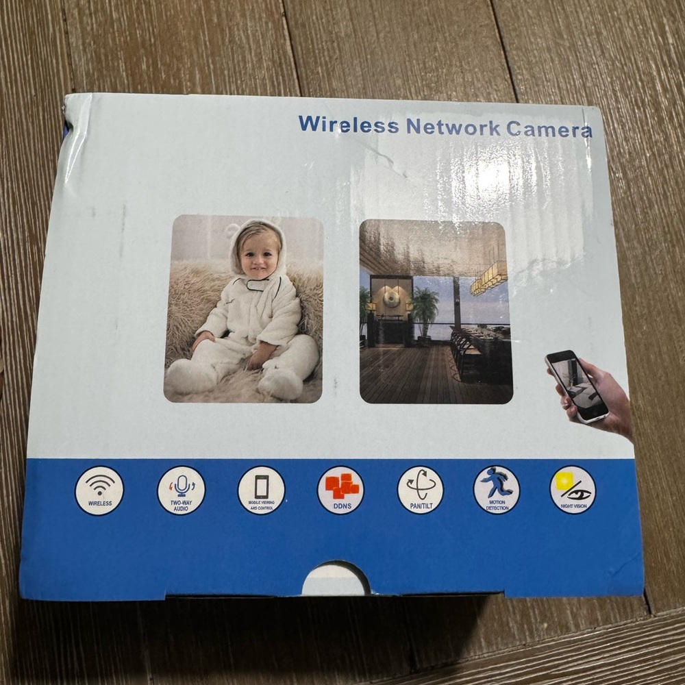 Wireless Network Camera (Two) white
